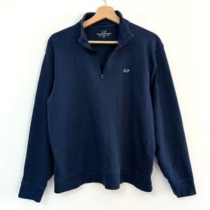 Vineyard Vines 100% Pima Cotton Quarter Zip Pullover Sweater